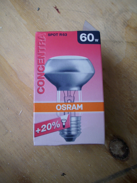 Osram concentra E27 60W spot